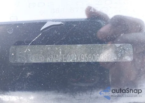 2009 Kia Spectra Lx from USA, damaged, VIN KNAFE221X95606982